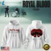 Royal Blood UK Tour 2026 Limited Edition Signature White Hoodie, Trending Music 3D Tee Royal Blood UK Tour 2026 Limited Edition Signature White Hoodie