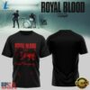 Royal Blood UK Tour 2026 Signature Graphic 3D Shirt, Trending Music 3D Tee Royal Blood UK Tour 2026 Signature Graphic 3D Shirt