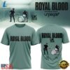 Royal Blood UK Tour 2026 Signature New Design 3D Shirt, Trending Music 3D Tee Royal Blood UK Tour 2026 Signature New Design 3D Shirt