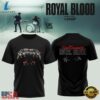 Royal Blood UK Tour 2026 Signed Black T Shirt, Trending Music 3D Tee Royal Blood UK Tour 2026 Signed Black T Shirt