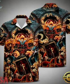 Rush Band Concert Art Hawaiian Shirt , Music Fan Hawaiian Shirt Rush Band Concert Art Hawaiian Shirt