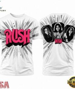 Rush Debut Album Cover Unisex Polyester Gift For Fan 3D T Shirt , Music Fans Shirt Rush Debut Album Cover Unisex Polyester Gift For Fan 3D T Shirt