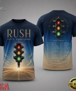 Rush Fifty Something 2027 Tour Rock Music Graphic T Shirt , Music Fans Shirt Rush Fifty Something 2027 Tour Rock Music Graphic T Shirt
