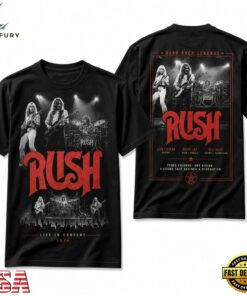 Rush Hemispheres Live On Stage 3D T Shirt , Music Fans Shirt Rush Hemispheres Live ON Stage 3D T Shirt