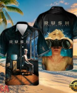 Rush Rock Band Power Windows Hawaiian Shirt, Music Fan Hawaiian Shirt Rush Rock Band Power Windows Hawaiian Shirt