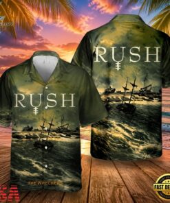 Rush The Wreckers Album Hawaiian Shirt, Music Fan Hawaiian Shirt Rush The Wreckers Album Hawaiian Shirt