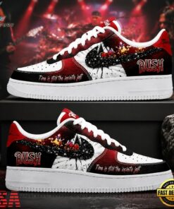 Rush x Infinite Jest Limited Edition Nike Air Force 1 Shoes , Music Lover AF1 Shoes Rush X Infinite Jest Limited Edition Nike Air Force 1 Shoes