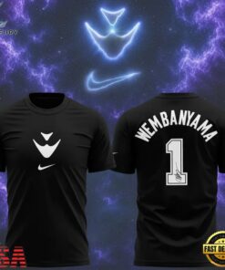 San Antonio Spurs Wemby New Logo 2026 Signature T Shirt