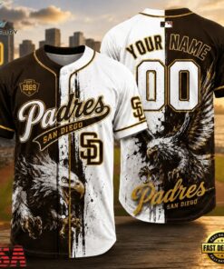 San Diego Padres 2026 MLB Eagle America Personalized Baseball Jersey , MLB Team Baseball Jersey San Diego Padres 2026 Mlb Eagle America Personalized Baseball Jersey