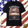 San Francisco 49ers 80th Anniversary 1946 2026 Legends Signatures T Shirt, Trendy 2D Print Shirt 2 San Francisco 49ers 80th Anniversary 1946 2026 Legends Signatures T Shirt, Trendy 2D Print Shirt San Francisco 49ers 80th Anniversary 1946 2026 Legends Signatures T Shirt