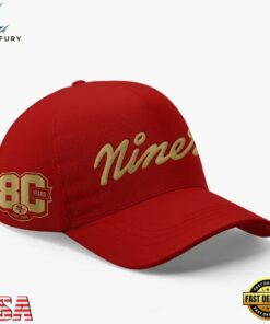 San Francisco 49ers 80th Year Anniversary 2026 Exclusive Cap, Fashion Baseball Cap San Francisco 49ers 80th Year Anniversary 2026 Exclusive Cap