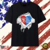 San Francisco 49ers and Los Angeles Dodgers mashup heart with Superman chest rip T Shirt, Trendy 2D Print Shirt 3 San Francisco 49ers and Los Angeles Dodgers mashup heart with Superman chest rip T Shirt, Trendy 2D Print Shirt San Francisco 49ers And Los Angeles Dodgers Mashup Heart With Superman Chest Rip T Shirt