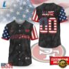 San Francisco 49ers NFL American Pride Custom Baseball Jersey Shirt , NFL Baseball Shirt 3 San Francisco 49ers NFL American Pride Custom Baseball Jersey Shirt , NFL Baseball Shirt San Francisco 49ers Nfl American Pride Custom Baseball Jersey Shirt