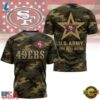 San Francisco 49ers NFL Veterans US Army Camo New Design 3D Shirt , Sports Fans 3D Shirt 3 San Francisco 49ers NFL Veterans US Army Camo New Design 3D Shirt , Sports Fans 3D Shirt San Francisco 49ers Nfl Veterans US Army Camo New Design 3D Shirt