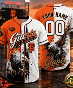 San Francisco Giants 2026 MLB Eagle America Personalized Baseball Jersey , MLB Team Baseball Jersey San Francisco Giants 2026 Mlb Eagle America Personalized Baseball Jersey