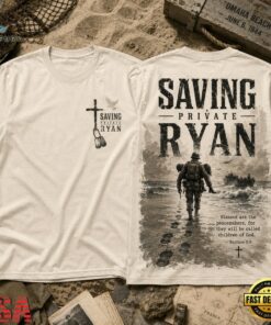 Saving Private Ryan Blessed Peacemaker 3D Shirt, Trending Music 3D Tee Saving Private Ryan Blessed Peacemaker 3D Shirt