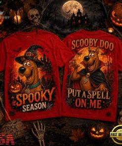 Scooby Doo Witch Hat Orange Moon Halloween Fans Who Love Classic Spooky 3D Shirt , Music Fans Shirt Scooby Doo Witch Hat Orange Moon Halloween Fans Who Love Classic Spooky 3D Shirt