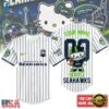 Seattle Seahawks NFL Kitty Game Day Custom Baseball Jersey Shirt , NFL Baseball Shirt Seattle Seahawks Nfl Kitty Game Day Custom Baseball Jersey Shirt