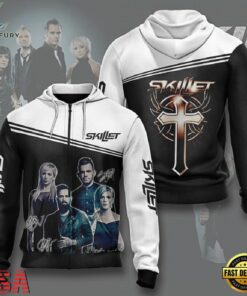 Skillet 48 Music Graphic Signed 3D Hoodie, Trending Music 3D Tee Skillet 48 Music Graphic Signed 3D Hoodie