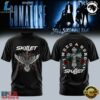 Skillet Band I Need A Hero Comatose 20th Anniversary Tour T Shirt, Trending Music 3D Tee Skillet Band I Need A Hero Comatose 20th Anniversary Tour T Shirt
