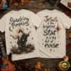 Smashing Pumpkins x Jesus Brightest Star 3D Shirt, Trending Music 3D Tee Smashing Pumpkins X Jesus Brightest Star 3D Shirt