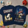Snoopy 9 11 Memorial 25th Anniversary 3D Shirt , Music Design T Shirt 2 Snoopy 9 11 Memorial 25th Anniversary 3D Shirt , Music Design T Shirt Snoopy 9 11 Memorial 25th Anniversary 3D Shirt