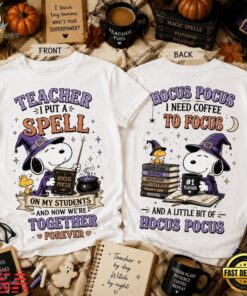 Snoopy Teacher by Day, Witch by Choice 3D Shirt , Music Fans Shirt Snoopy Teacher BY Day Witch BY Choice 3D Shirt
