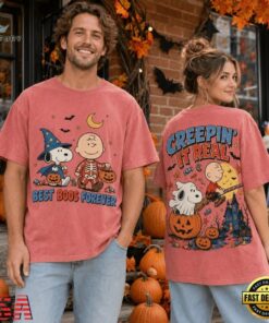 Snoopy x Charlie Brown Ghostly Pumpkin Patch Adventure 3D Shirt, Trending Music 3D Tee Snoopy X Charlie Brown Ghostly Pumpkin Patch Adventure 3D Shirt