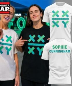 Sophie Cunningham Indiana Fever Thank You Sophie For Speaking Up For Girls White T Shirt