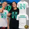 Sophie Cunningham Indiana Fever Thank You Sophie For Speaking Up For Girls White T Shirt , New Design Trend 3D Shirt Sophie Cunningham Indiana Fever Thank You Sophie For Speaking UP For Girls White T Shirt