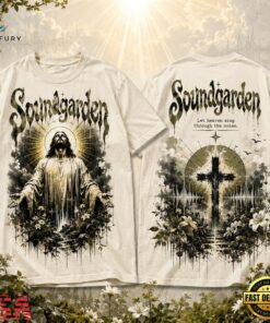 Soundgarden Let Heaven Sing Through the Noise 3D Shirt, Trending Music 3D Tee Soundgarden Let Heaven Sing Through The Noise 3D Shirt