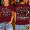 South Carolina Gamecocks 2026 NCAA Autumn Festive Cheer T Shirt , NCAA 3D Graphic Tee South Carolina Gamecocks 2026 Ncaa Autumn Festive Cheer T Shirt
