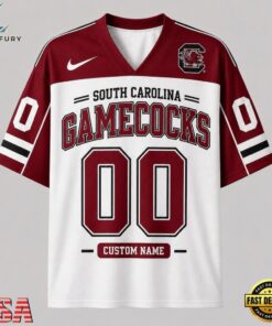 South Carolina Gamecocks NCAA College Team Pride Personalized Football jersey, NCAA Team Football Jersey South Carolina Gamecocks Ncaa College Team Pride Personalized Football Jersey