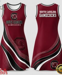 South Carolina Gamecocks NCAA Team Pride Women's Sleeveless Dress, NCAA Women Summer Dress South Carolina Gamecocks Ncaa Team Pride Women S Sleeveless Dress