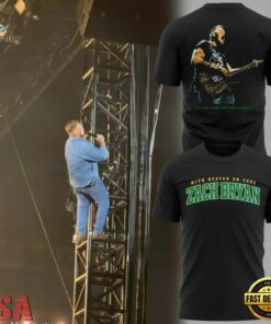 Special 2026 Zach Bryan x Oregon Ducks Graphic Guitar 3D Shirt