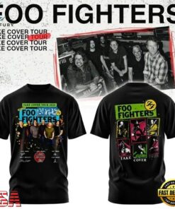 Special Shirt Foo Fighters, TAKE COVER TOUR 2026 T Shirt , Music Design T Shirt Special Shirt Foo Fighters Take Cover Tour 2026 T Shirt