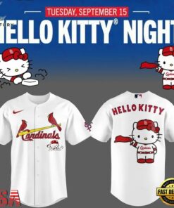 St. Louis Cardinals x Hello Kitty 2026 Limited Edition Baseball Jersey, Hot Baseball Jersey ST Louis Cardinals X Hello Kitty 2026 Limited Edition Baseball Jersey