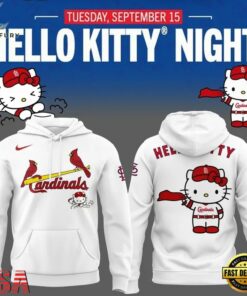 St. Louis Cardinals x Hello Kitty 2026 Limited Edition Hoodie, Viral 3D Graphic Tee ST Louis Cardinals X Hello Kitty 2026 Limited Edition Hoodie