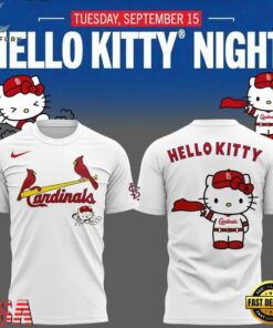 St. Louis Cardinals x Hello Kitty 2026 Limited Edition T Shirt, Viral 3D Graphic Tee ST Louis Cardinals X Hello Kitty 2026 Limited Edition T Shirt