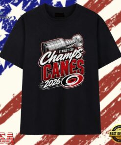 Stanley Cup Champs Canes 2026 Carolina Hurricanes NHL Hockey T Shirt , Trendy 2D Print Shirt Stanley Cup Champs Canes 2026 Carolina Hurricanes Nhl Hockey T Shirt
