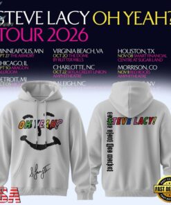 Steve Lacy Oh Yeah Tour 2026 Signature Limited Edition Hoodie, Trending Music 3D Tee Steve Lacy OH Yeah Tour 2026 Signature Limited Edition Hoodie