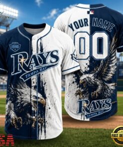 Tampa Bay Rays 2026 MLB Eagle America Personalized Baseball Jersey , MLB Team Baseball Jersey Tampa Bay Rays 2026 Mlb Eagle America Personalized Baseball Jersey