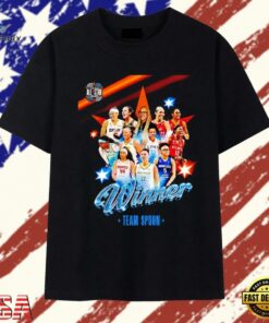 Team Spoon WNBA All Star Chicago winner women’s basketball 2026 T Shirt , Trendy 2D Print Shirt Team Spoon Wnba All Star Chicago Winner Women S Basketball 2026 T Shirt
