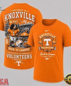 Tennessee Volunteers 2026 NCAA Back To Campus 3D Shirt , NCAA 3D Graphic Tee Tennessee Volunteers 2026 Ncaa Back TO Campus 3D Shirt