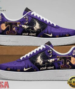 Tennessee Volunteers 2026 NCAA Haunted Moon Halloween Custom Air Force 1 Shoes Sneakers , NCAA New Design Shoes Tennessee Volunteers 2026 Ncaa Haunted Moon Halloween Custom Air Force 1 Shoes Sneakers