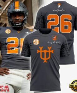 Tennessee Volunteers Legacy Game 2026 Anthracite T Shirt, Viral 3D Graphic Tee Tennessee Volunteers Legacy Game 2026 Anthracite T Shirt