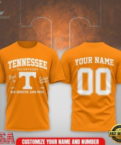 Tennessee Volunteers NCAA Campus Pride Back to School 2026 Personalized 3D Shirt , NCAA 3D Graphic Tee Tennessee Volunteers Ncaa Campus Pride Back TO School 2026 Personalized 3D Shirt