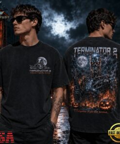 Terminator 2 Halloween Judgment Night Has Arrived 2026 3D Shirt