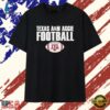 Texas A and M Aggies football NCAA SEC T Shirt, Trendy 2D Print Shirt Texas A And M Aggies Football Ncaa Sec T Shirt