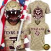 Texas A&M Aggies 2026 Honor & Support Camo Football Jersey , Viral 3D Graphic Tee Texas A M Aggies 2026 Honor Support Camo Football Jersey
